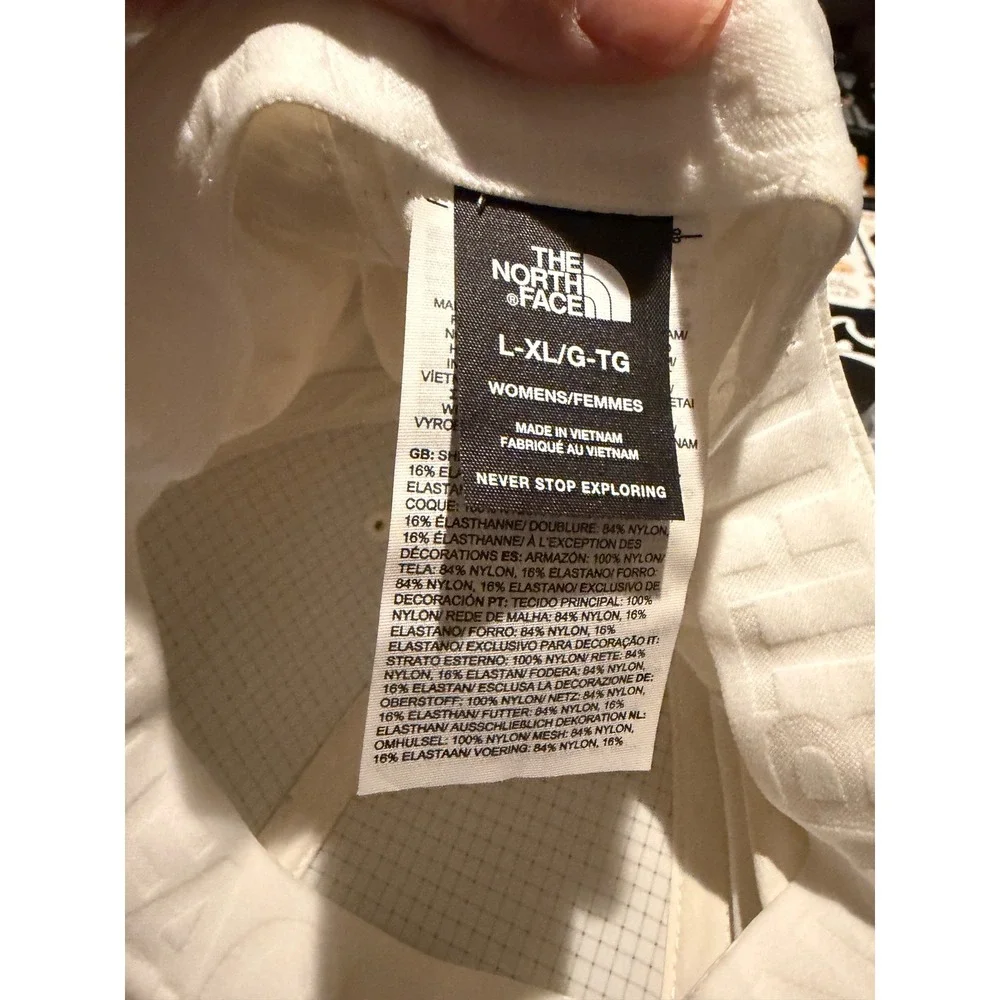 The North Face Horizon Hat Womens L/XL Gardenia White New Baseball Cap